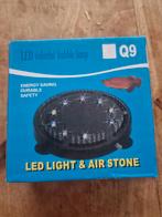 LED colorful bubble lamp" model Q9, luchtsteen met LED-verli, Dieren en Toebehoren, Vissen | Aquaria en Toebehoren, Ophalen of Verzenden