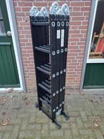 Aluminium vouwladder 4x5 treden., Ophalen, Nieuw