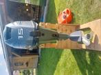 Buitenboordmotor met tank, Watersport en Boten, Peddels, Ophalen of Verzenden, Gebruikt
