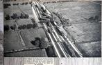 Woerden, luchtopname van trein-ongeluk in 1936, Verzamelen, Foto's en Prenten, Verzenden