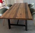 Eettafel 200x100 (met 4 gratis stoelen), Ophalen, Zo goed als nieuw