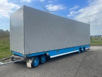 Hapert 4 assige schamelwagen met huif (bj 2009) beschikbaar voor biedingen