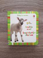 Boekje baby's eerste boekje over boerderijdieren, Zo goed als nieuw, Ophalen