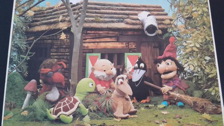 Vintage Paulus de Boskabouter Puzzel (1974) – 63 stukjes, Verzamelen, Retro, Huis en Inrichting, Ophalen of Verzenden