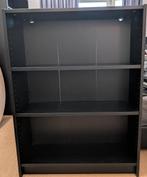 Boekenkast IKEA zwart eikenpatroon | 80x28x106 cm, Huis en Inrichting, Ophalen, Met plank(en), 50 tot 100 cm, Zo goed als nieuw