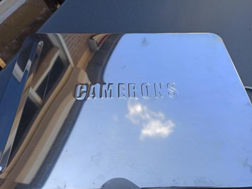 -ZGAN. CAMERONS tafel ROOKOVEN RVS -, Tuin en Terras, Houtskoolbarbecues, Zo goed als nieuw, Ophalen of Verzenden