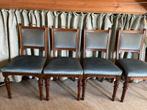 Vier stoelen te koop, Antiek en Kunst, Antiek | Meubels | Stoelen en Banken, Ophalen