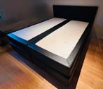 Zwarte Swiss Sense Boxspring 180x210/200 cm, Elektrisch, Ophalen, Overige materialen, Verstelbaar, Zwart