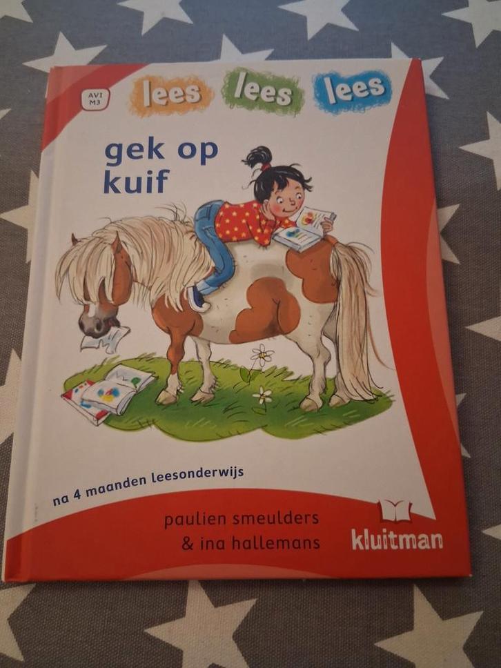 boek lees lees lees - gek op kuif - avi M3, Boeken, Kinderboeken | Jeugd | onder 10 jaar, Gelezen, Ophalen of Verzenden