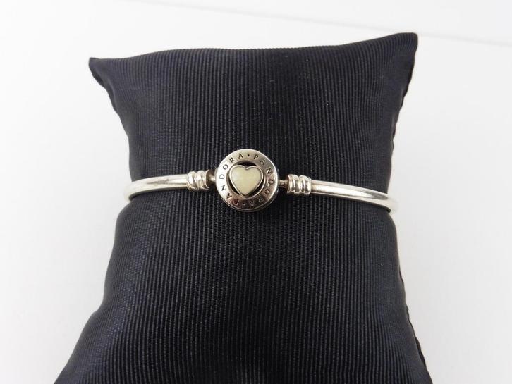 Zilveren Pandora armband                                Z181, Sieraden, Tassen en Uiterlijk, Armbanden, Gebruikt, Zilver, Zilver