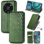 Luxe PU Lederen Wallet Case voor Honor Magic 4 Pro _ Groen, Verzenden, Nieuw, Hoesje of Tasje