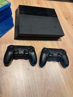 PS4 met 10 games en 2 controllers, Met 2 controllers, Ophalen of Verzenden, Original, 500 GB