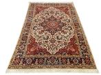 Vintage Perzisch wol vloerkleed Kadjar medallion 170x242cm, Persian Perzisch vintage oosters hype, Crème, 150 tot 200 cm, 200 cm of meer