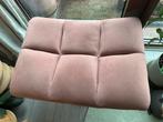 Dutchbone Bar Hocker Roze - Poef/voetenbank, Ophalen, Zo goed als nieuw, Rond, 50 tot 75 cm