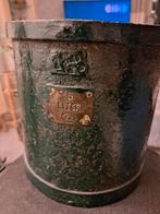 Antieke 5 liter maatbeker met ijkmerken, Antiek en Kunst, Curiosa en Brocante, Ophalen of Verzenden