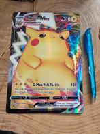 Pokemon VMAX Pikachu jumbo xxl kaart, Nieuw, Ophalen of Verzenden, Losse kaart