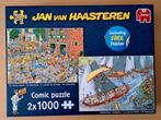 Jan van Haasteren De Kaasmarkt - Skûtsjesilen, Hobby en Vrije tijd, Denksport en Puzzels, Ophalen of Verzenden, 500 t/m 1500 stukjes
