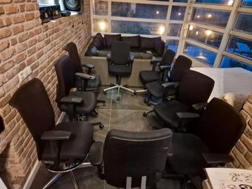 9 bureaustoelen. Ahrend interstuhl viasit goede staat  beschikbaar voor biedingen