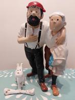 Beeld Kuifje, Kapitein Haddock en Bobby., Verzamelen, Stripfiguren, Ophalen of Verzenden, Kuifje, Zo goed als nieuw, Beeldje of Figuurtje