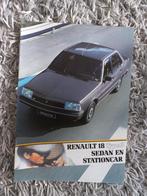 Renault 18 Brochure - Sedan & Stationcar, Ophalen of Verzenden, Zo goed als nieuw, Renault, Renault