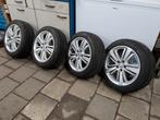SEAT Ibiza VW polo 16" MICHELIN 7mm winterbanden 5x100, 16 inch, Banden en Velgen, Personenwagen, Gebruikt