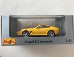Maisto Ferrari 550 Maranello 1:43 zgan, Ophalen of Verzenden, Nieuw, Auto, Overige merken
