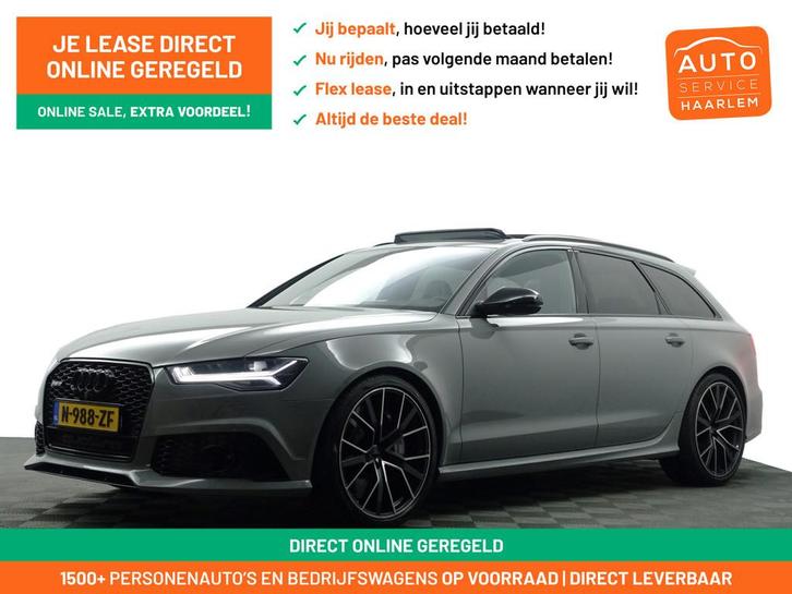 Audi A6 Avant 4.0 TFSI RS 6 quattro Performance Pro Line Plu, Auto's, Audi, Bedrijf, Te koop, RS6, 360° camera, 4x4, ABS, Achteruitrijcamera