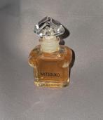Volle parfum mini -  Guerlain mitsouko micro, Ophalen of Verzenden, Zo goed als nieuw, Miniatuur, Gevuld