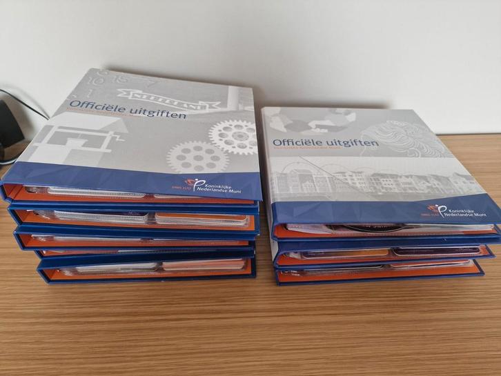 Complete NL Coincard Collectie met Zilveren Munten, Postzegels en Munten, Munten | Nederland, Setje, Euro's, Koningin Beatrix