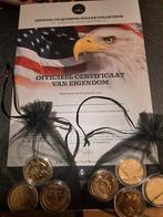 US quarter dollar collection premium gold editie munten, Postzegels en Munten, Munten | Amerika, Setje, Goud, Ophalen of Verzenden