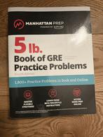 5lb Book of GRE Practise Problems, Ophalen, Beta, Zo goed als nieuw, WO