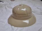 Carnavalshoed - Plastic Safari Hoed, Ophalen of Verzenden, Zo goed als nieuw