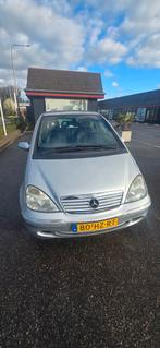 Mercedes-Benz A-Klasse 1.6 A160 Lang 2002 Grijs, Voorwielaandrijving, 40 €/maand, 400 kg, Leder en Stof