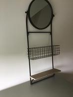 Mooie landelijke spiegel, Huis en Inrichting, Woonaccessoires | Spiegels, Minder dan 50 cm, Ophalen of Verzenden, Zo goed als nieuw