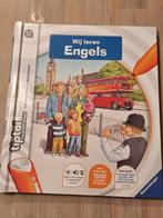 Tiptoi boek Wij leren Engels zgan, Ophalen of Verzenden, Zo goed als nieuw, Ontdekken, Met geluid
