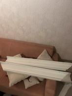 Witte foto planken (2x) verstek gezaagd (IKEA MOSSLANDA), Ophalen, Zo goed als nieuw