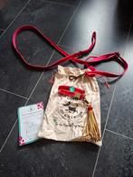 DWAM snoopy halsband en riem maat s, Dieren en Toebehoren, Ophalen of Verzenden, Handgemaakt, Zo goed als nieuw