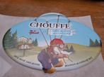 Reclamebord Chouffe (kabouter met parachute), Verzamelen, Biermerken, Ophalen of Verzenden, Nieuw, Reclamebord, Plaat of Schild