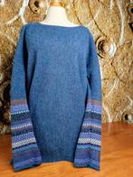 💖Prachtig 100% Alpaca wollen trui XL, Ophalen of Verzenden, Zo goed als nieuw, Maat 46/48 (XL) of groter, Blauw