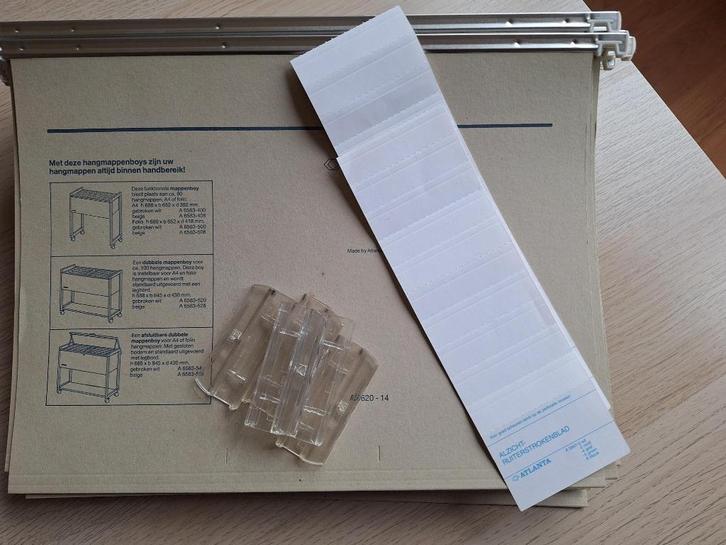 Atlanta hangmappen, Diversen, Papierwaren, Zo goed als nieuw, Ophalen of Verzenden