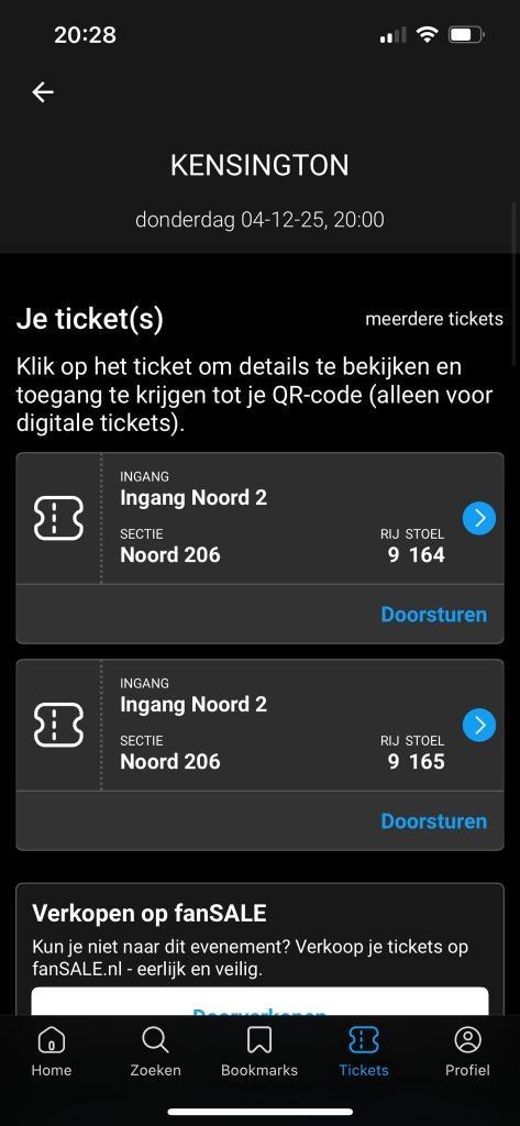 Helft vd prijs Kensington tickets 4 december Ziggo dome, Tickets en Kaartjes, Concerten | Dance, Twee personen, December