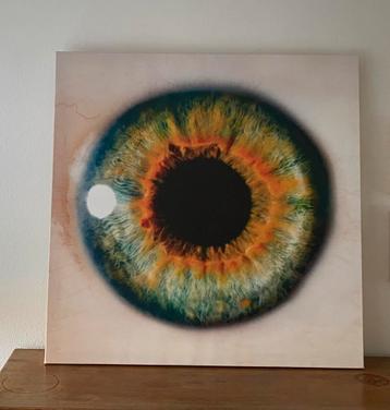 Canvas met oog beschikbaar voor biedingen