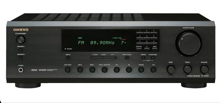 ONKYO TX-8255 Stereo Receiver met AB en PHONO, Audio, Tv en Foto, Stereo-sets, Zo goed als nieuw, Overige merken, Ophalen