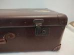 K419 VINTAGE jaren 40 koffer VULCANFIBER zeer fraai, Sieraden, Tassen en Uiterlijk, Koffers, Overige materialen, Gebruikt, -, -