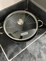 Bodum gietijzeren wokpan, Huis en Inrichting, Keuken | Potten en Pannen, Ophalen, Gebruikt, Gietijzer, Wok