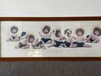 Anne Geddes Print - Zonnebloem Baby's, Oorspronkelijke maker, Ophalen of Verzenden, Print, 75 tot 100 cm