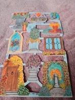 vel oude poëzie plaatjes Mp 1987 nr 1744, Verzamelen, Poesieplaatjes, Ophalen of Verzenden