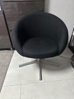 Ikea draai stoel/ bureau stoel zwart Skruvstra, Ophalen of Verzenden, Gebruikt, Minder dan 75 cm, 50 tot 75 cm