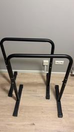 Dipbar / parallettes, Ophalen of Verzenden, Zo goed als nieuw, Krachtstation