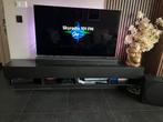 Tv meubel 2 meter, Ophalen, Gebruikt, 200 cm of meer, Mat zwart